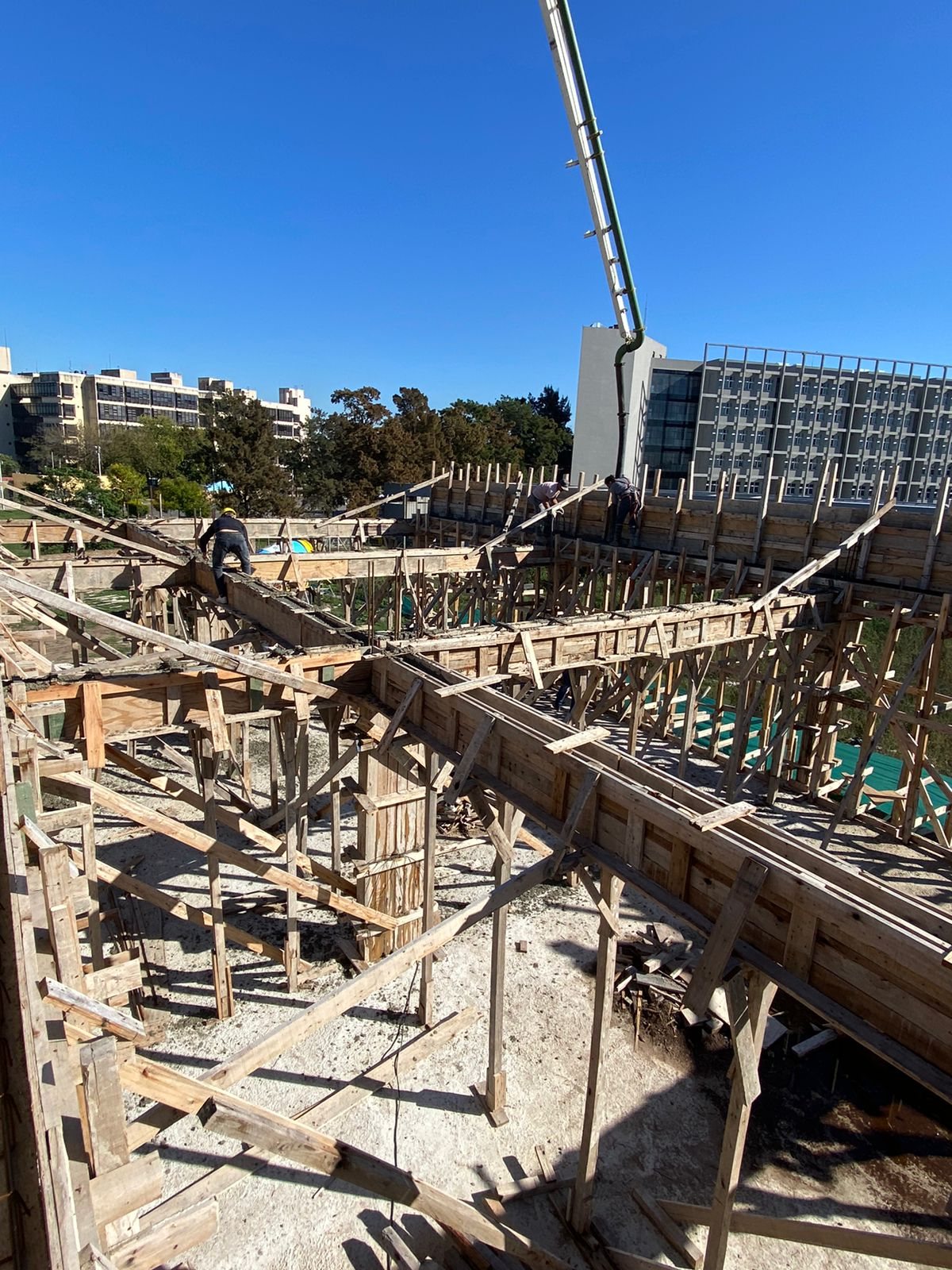 Obra civil de estructura para la industria